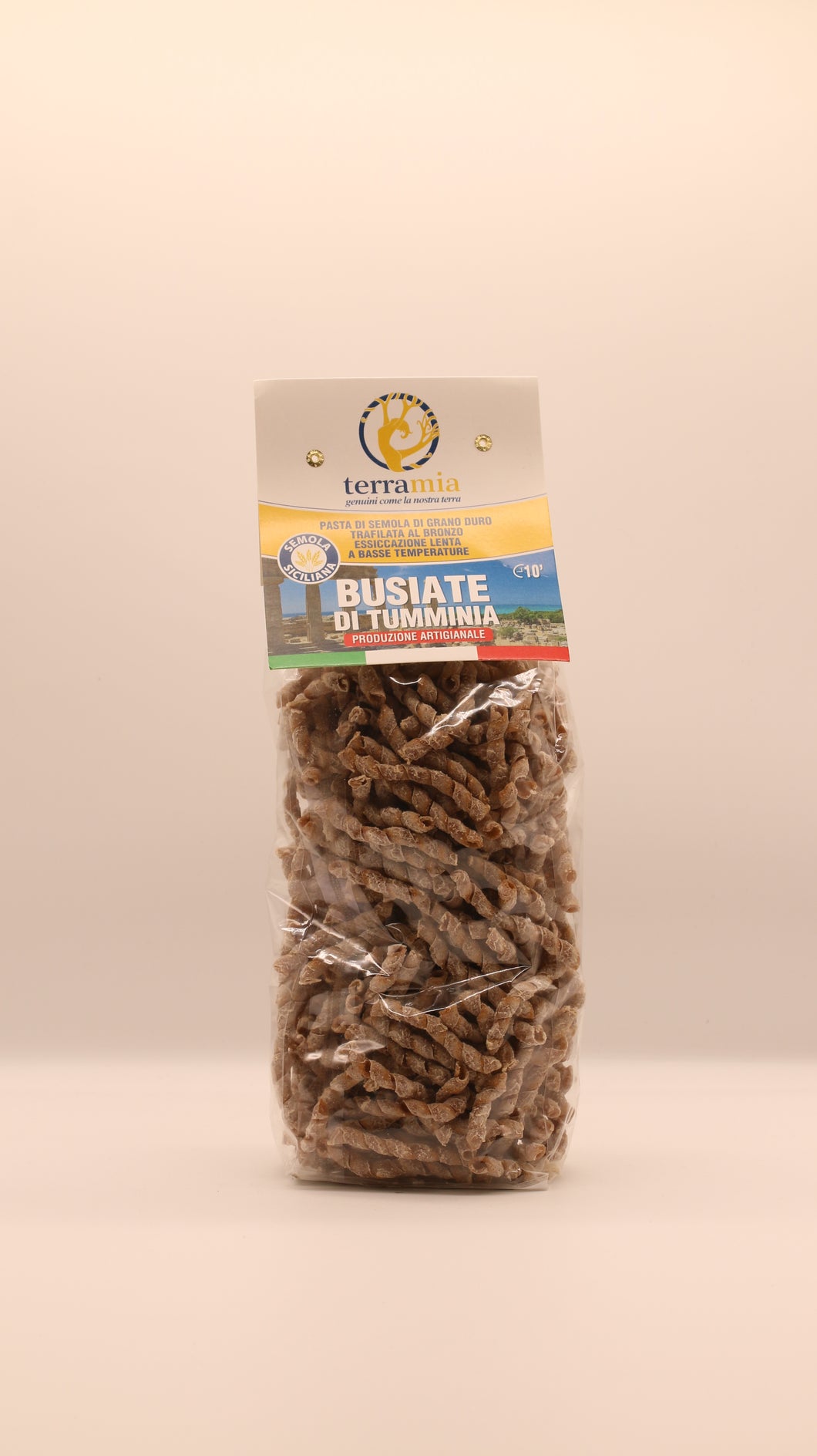 Busiate di Tumminia – 500 g (Integrale)