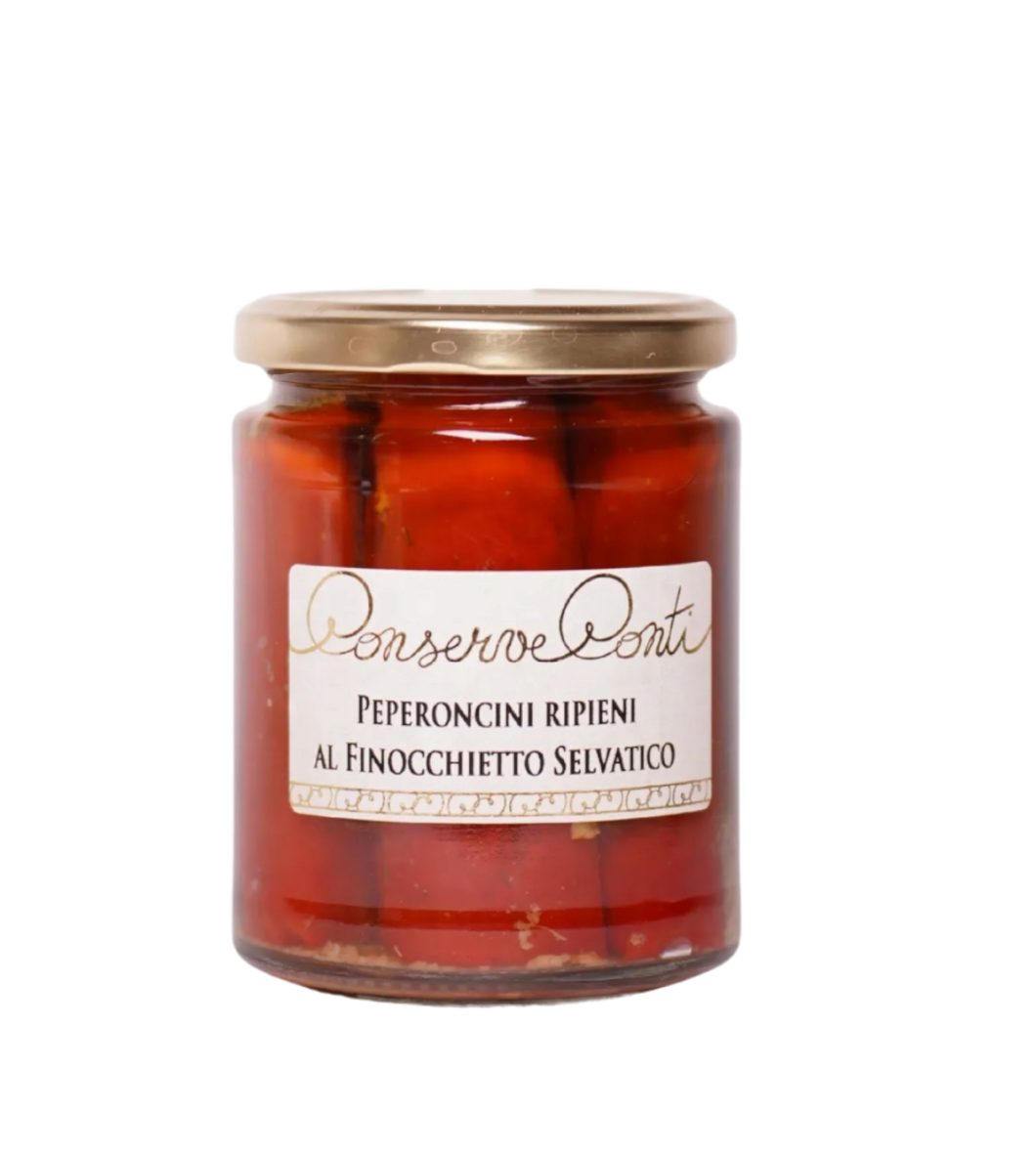 PEPERONCINO RIPIENI AL FINOCCHIETTO SELVATICO 270g