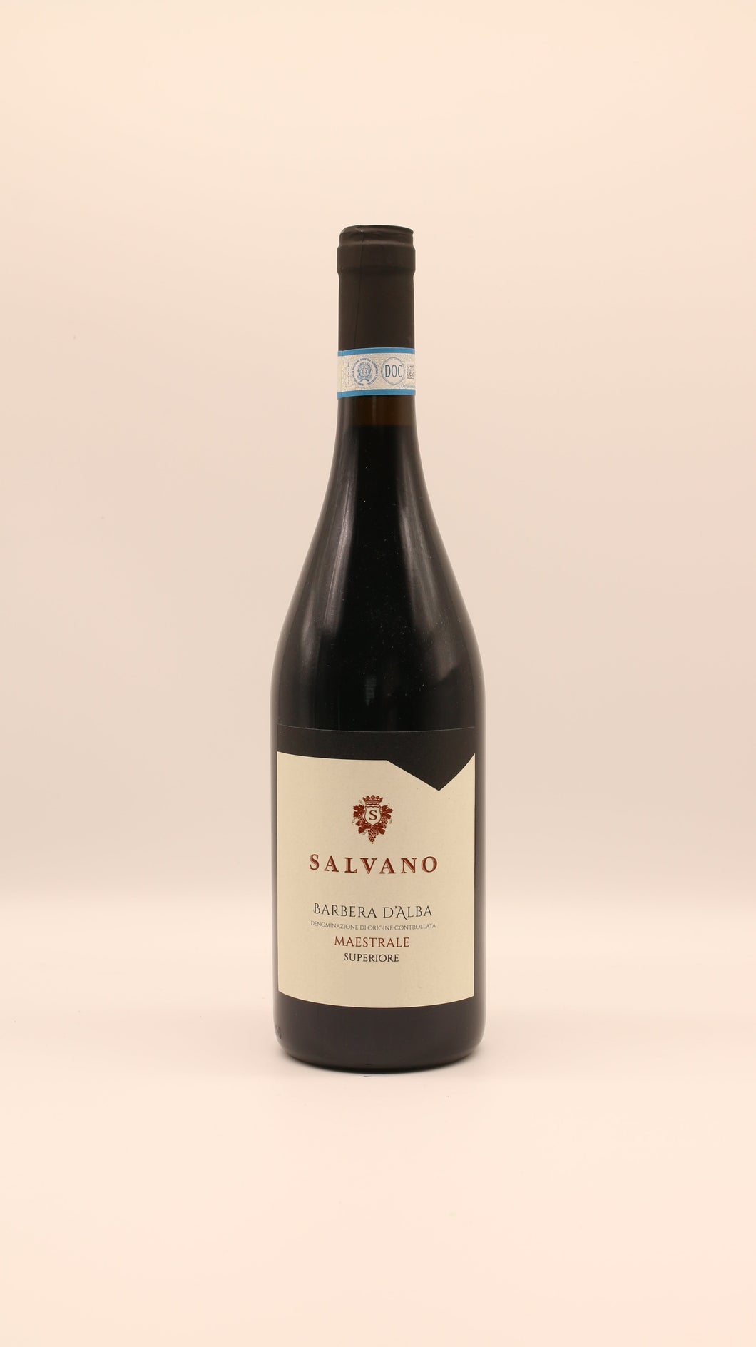Eine Flasche salvano BARBERA D'ALBA 