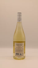 Lade das Bild in den Galerie-Viewer, Rückseite der Flasche Garda Bianco 2024 von Santa Sofia – italienischer Weißwein mit Etikettangaben zu Herkunft, Alkoholgehalt und Produzent.
