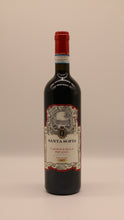 Lade das Bild in den Galerie-Viewer, Flasche Valpolicella Ripasso Superiore DOC 2021 von Santa Sofia – eleganter italienischer Rotwein mit dunklem Etikett und traditioneller Gestaltung.
