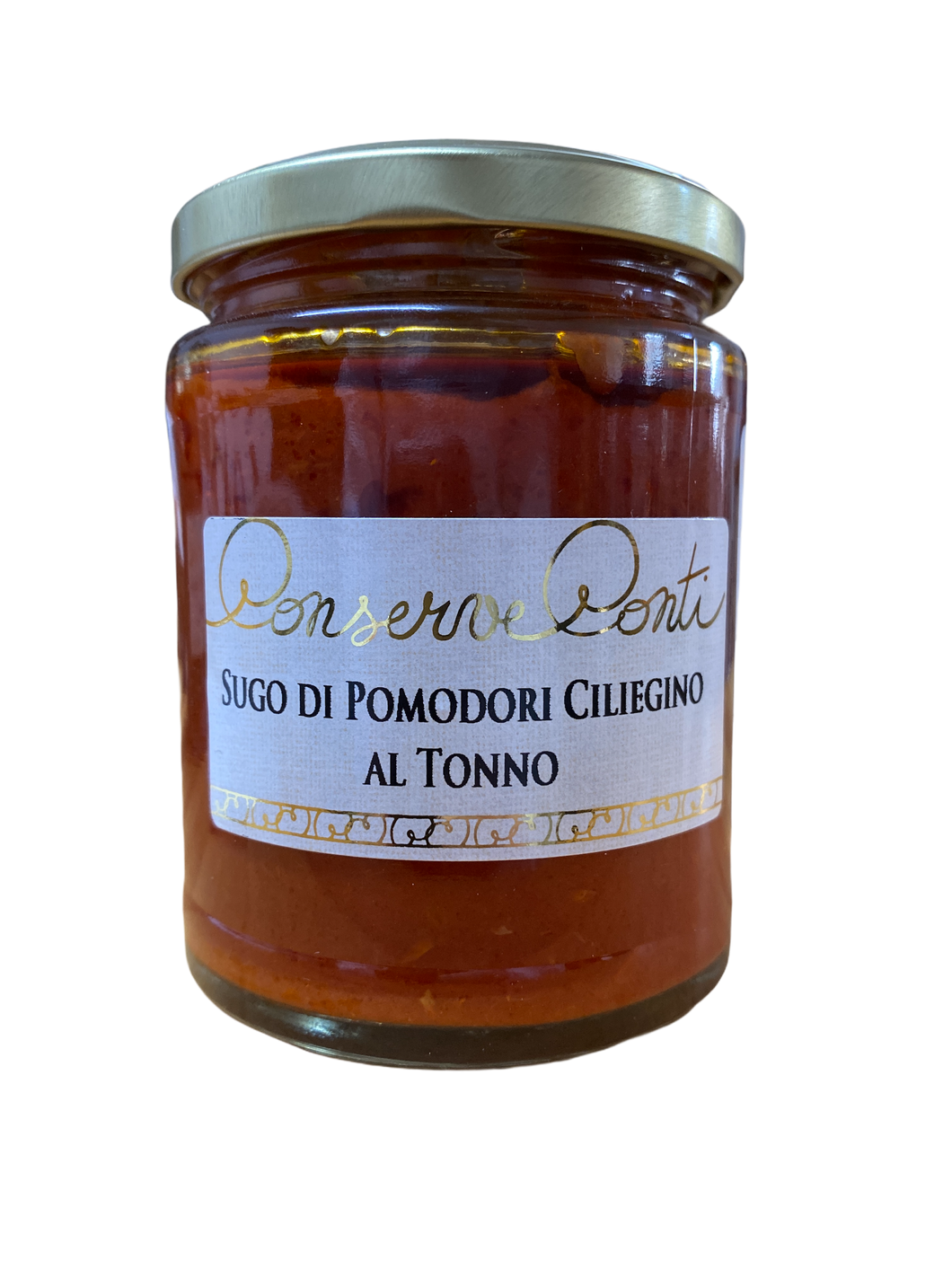 SUGO DI POMODORO CILIEGINO AL TONNO 270g