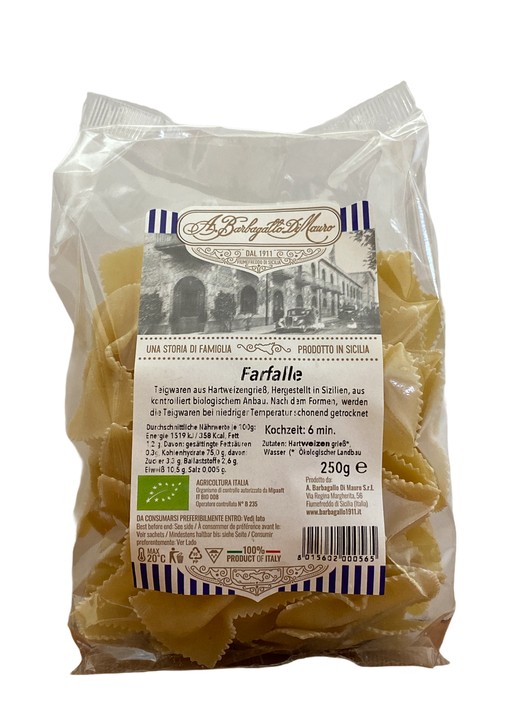 PASTA BIO HARTWEIZEN VERSCHIEDENE SORTEN